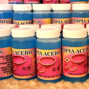 cleaning and polishing liquid for laminated gold & stainless steel..